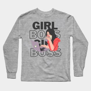 I´m a Girl Boss Long Sleeve T-Shirt